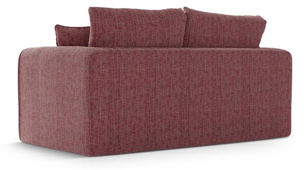 Tmavě růžová rozkládací pohovka 158 cm Lido – Micadoni