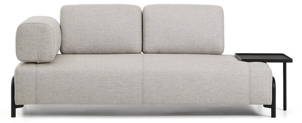 Šedobéžová modulární pohovka 220 cm Compo – Kave Home