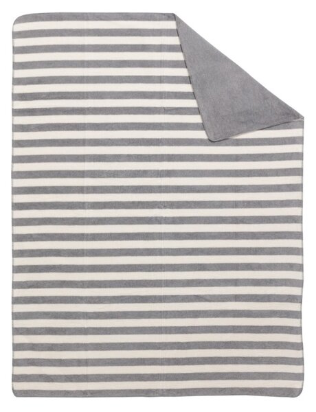 Deka Cotton Cloud 150x200cm Gray Stripes