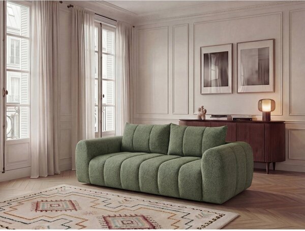 Zelená pohovka 242 cm Nesty – Bobochic Paris