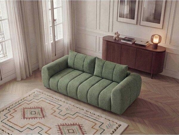 Zelená pohovka 242 cm Nesty – Bobochic Paris