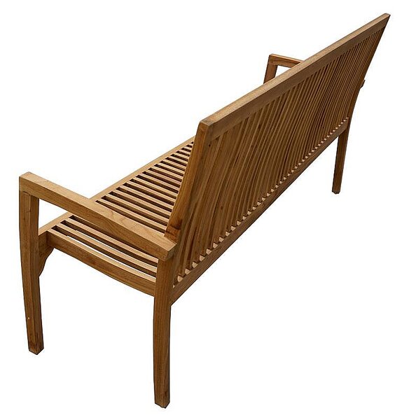 Zahradní lavice pevná RIVIERA 180 cm (teak)