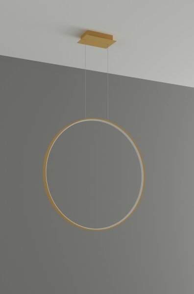 Thoro TH.175 - LED Lustr na lanku RIO LED/50W/230V CRI90 3000K pr. 78 cm zlatá