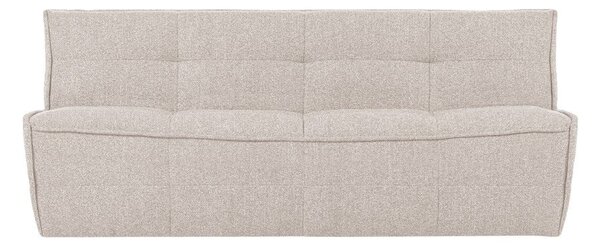 Béžová pohovka z textilie bouclé 204 cm Cluster – vtwonen
