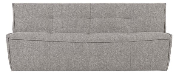 Světle šedá pohovka z textilie bouclé 204 cm Cluster – vtwonen
