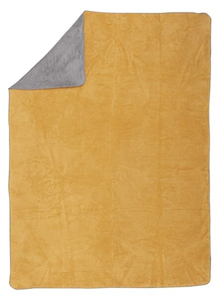Deka Cotton Cloud 150x200cm Mustard&Grey