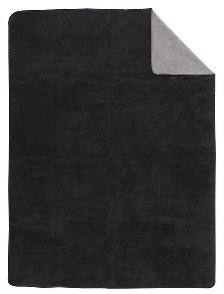 Deka Cotton Cloud 150x200cm Black&Zinc