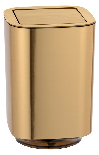 Wenko Auron odpadkový koš 5.5 l zlatá 24163100
