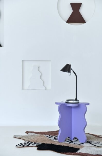 Immax 08972L - LED Stmívatelná stolní lampa FINCH LED/9W/12/230V šedá/chrom