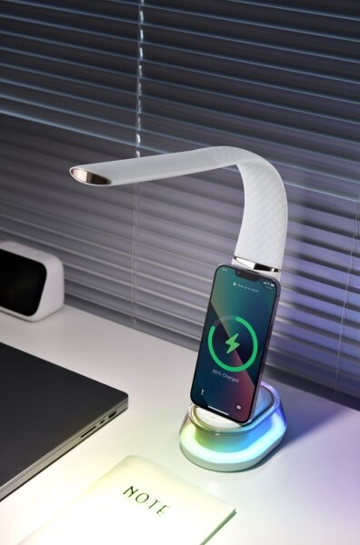 Immax 08973L - LED RGB Stmívatelná stolní lampa CORELLA LED/7W/12/230V černá