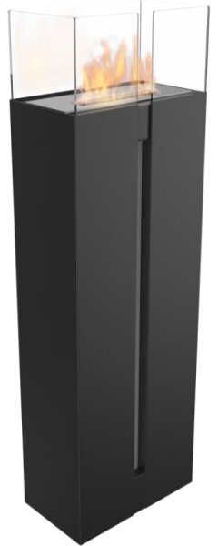 Kratki ROMEO/CZARNY/TUV - BIO krb ROMEO 113,6x35,9 cm 2kW černá