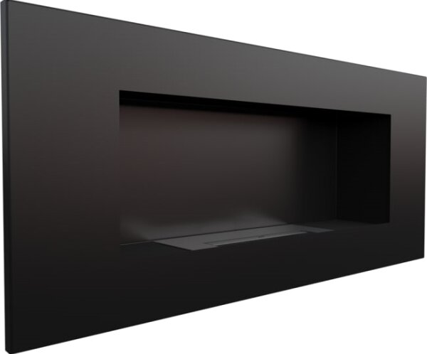 Kratki DELTA2/CZARNY/TUV - Vestavěný BIO DELTA2 krb 40x90 cm 2kW černá