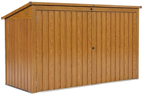 Skladování odpadkových košů 3 x 240l Hamilton Store Boss hnědý