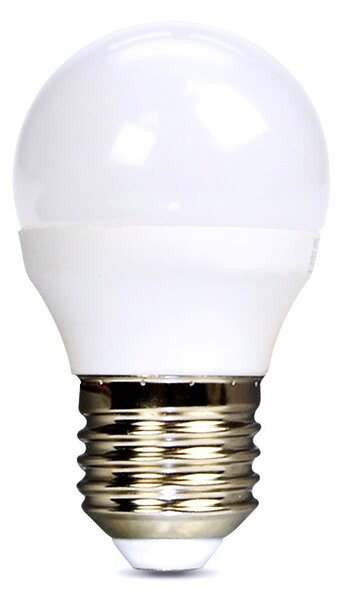 SOLIGHT LED žárovka miniglobe matná G45 4W, E27, 3000K, 340lm
