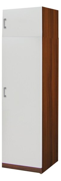 Skříň ESO 1dveřová 61510 ořech/bílá