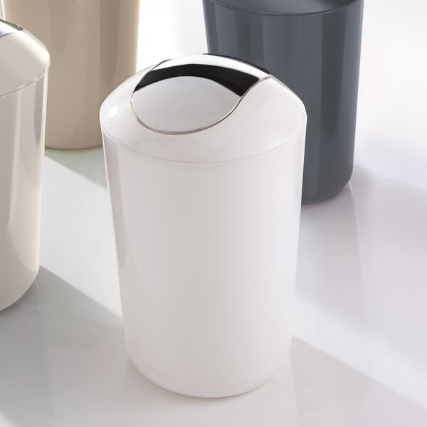 Kleine Wolke Glossy odpadkový koš 5 l chrom-šedá 5063901858