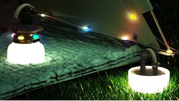 Immax 08493L - LED RGB Přenosná solární nabíjecí lampa LED/10W/5V 3600 mAh IP65