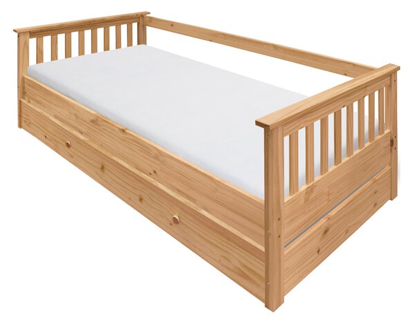 Výsuvná postel TORINO 90x200 vosk