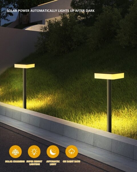 Immax NEO 07911L - LED RGB Stmívatelné solární svítidlo 1W/5V hranatý IP54 Tuya