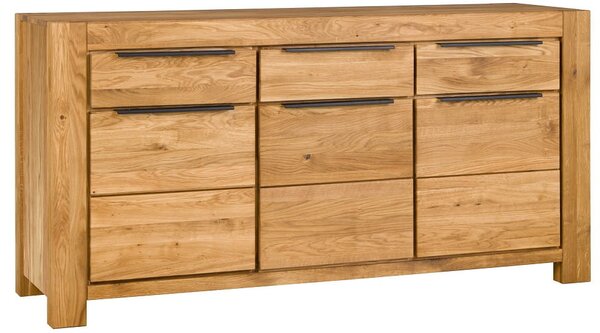 Komoda V- Kopenhagen Dub, 173 cm, výška 85 cm