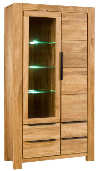 Vitrina I - Kopenhagen Dub, 200 cm, šířka 110 cm