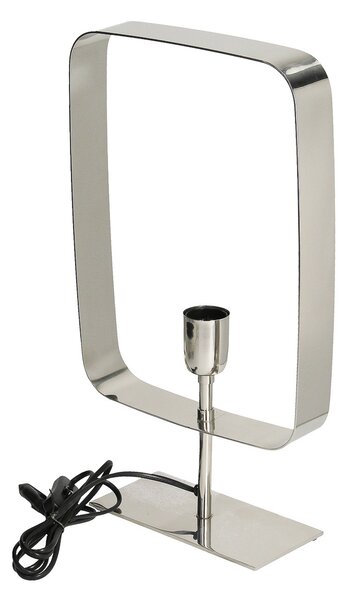 Stolní lampa Theo Silver výška 46 cm