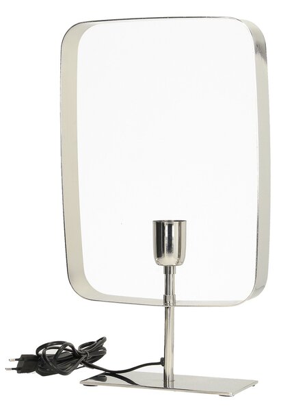 Stolní lampa Theo Silver výška 46 cm