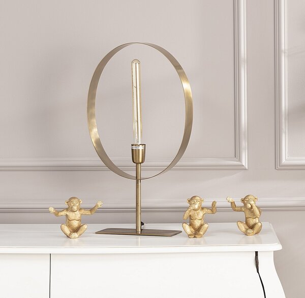 Stolní lampa Deco Gold výška 61 cm