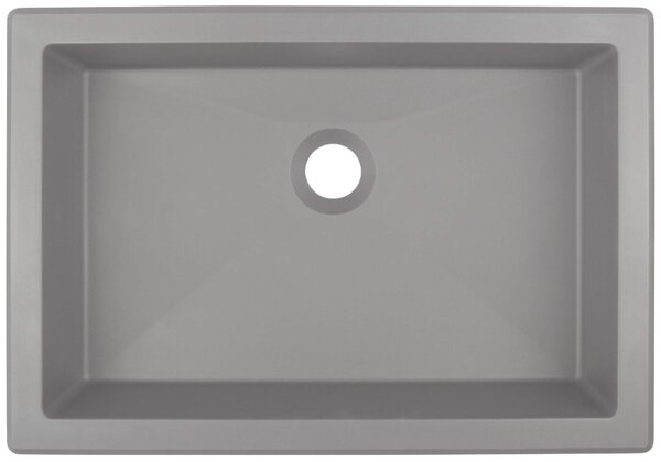 Deante Correo, granitové umyvadlo 500x350x140 mm, šedá metalíza, DEA-CQR_SU5U