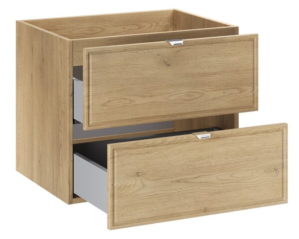 Comad Koupelnová sestava Terra s deskou a skříňkami 60 cm dub cremona