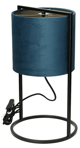 Stolní dekorační lampa Santos Blue výška 45cm