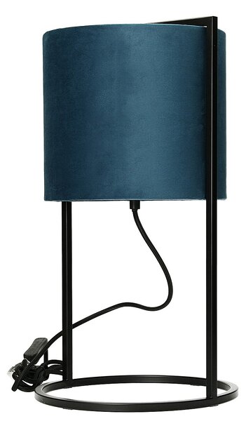 Stolní dekorační lampa Santos Blue výška 45cm