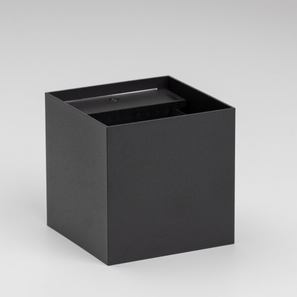 Brilagi - LED Venkovní nástěnné svítidlo CUBE LED/6W/230V černá IP54