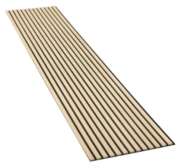 Akustický panel s dřevěnou dýhou - dekor dub natural | 260 x 56 cm | RAK001 | .cz