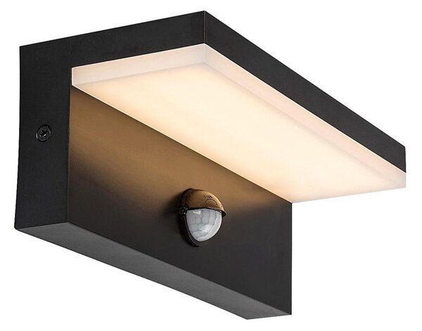 Rabalux 77115-LED Ven. nás. svítidlo se senzorem ZARAGOZA LED/9W/230V IP54 černá