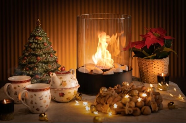 Planika Chantico Glassfire - BIO krb 32,1x25,1 cm 2,5kW