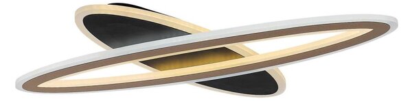Rabalux 71313-LED Stm. stropní svítidlo TANELI 70W/230V 3000/4000/6000K černá+DO