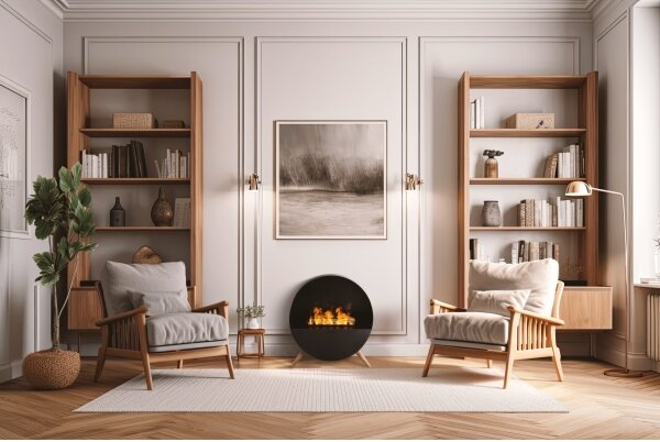 Planika MISTY - Krb na vodní páru na dálkové ovládání 72,9x65,3 cm 125W/230V
