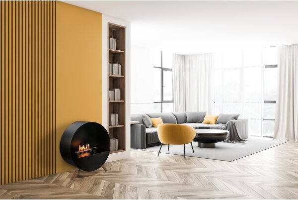 Planika Bubble Wall & Floor BEV - BIO krb na dálkové ovládání 72,6x65 cm 2,5kW