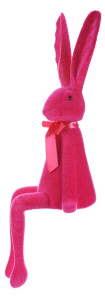 Velikonoční dekorace zajíc VEK210 PINK