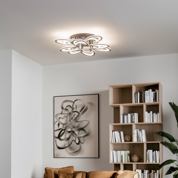Brilagi - LED Stmívatelný přisazený lustr TWIST LED/125W/230V 3000-6500K + DO