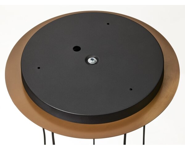 Jupiter 2020 - Lustr na lanku ALAS 5xGU10/10W/230V zlatá