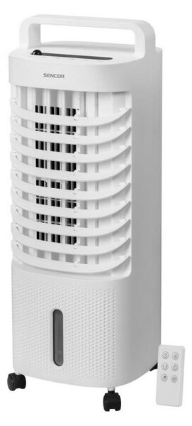 Sencor - Mobilní ochlazovač vzduchu s LED displejem 3v1 45W/230V bílá + DO