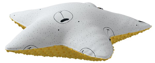 Polštář Lucky Star z minky