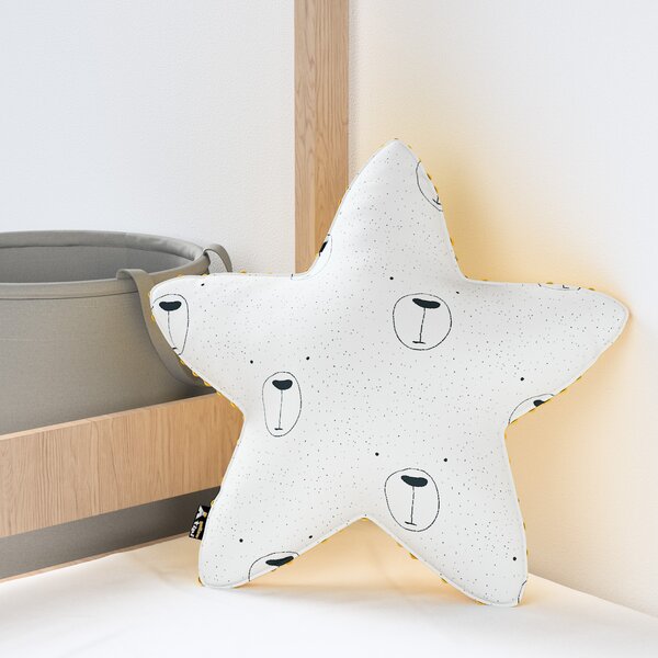 Polštář Lucky Star z minky