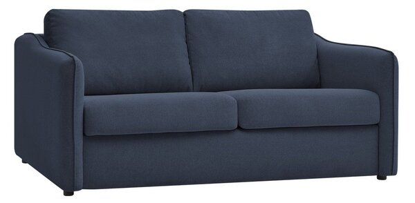 Tmavě modrá pohovka na každodenní spaní/rozkládací 178 cm Lenny – Bobochic Paris