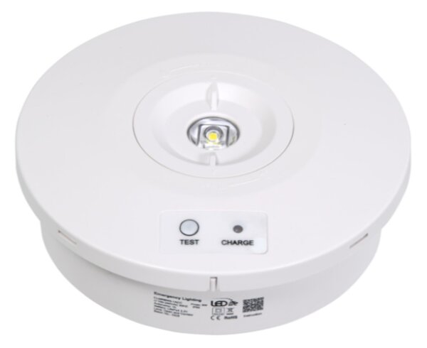 Ecolite Nouzové SMD svítidlo 6W LiFePO4 3,2V/3 2Ah 3hod 6000K IP65 TLCR7115-6W