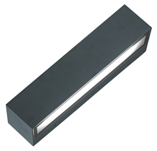 Ecolite SMD venkovní svítidlo 2x6W 1090lm 4000K IP44 antracit Z1381A1-CR