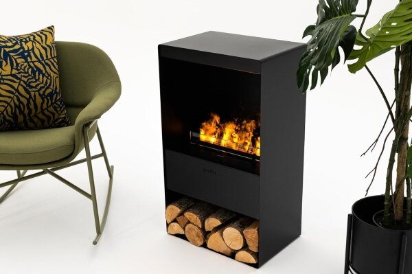 Planika STEAMY - Krb na vodní páru na dálkové ovládání 83x48 cm 125W/230V
