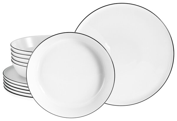 JÍDELNÍ SOUPRAVA 12dílnéporcelán Creatable - Online Only nádobí, Online Only